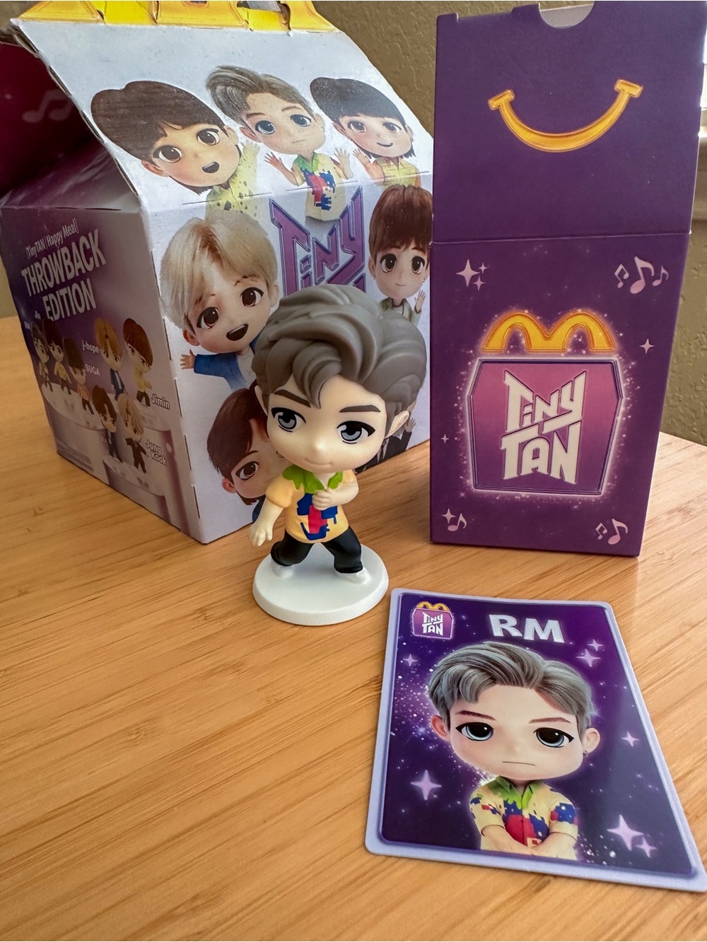 BTS McDonald’s RM TinyTAN Throwback Edition Figure